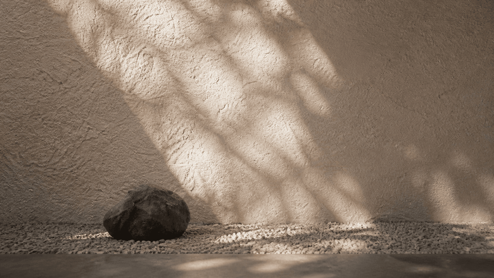 Rock and material shadow