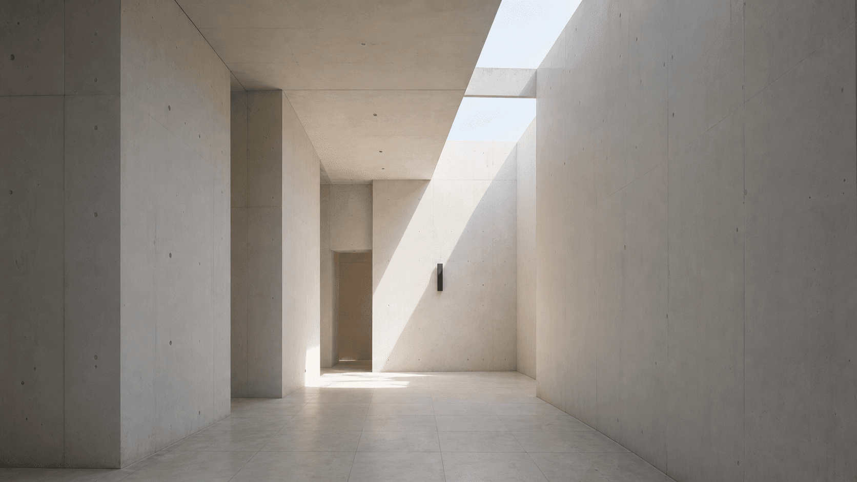 Gallery of light interior