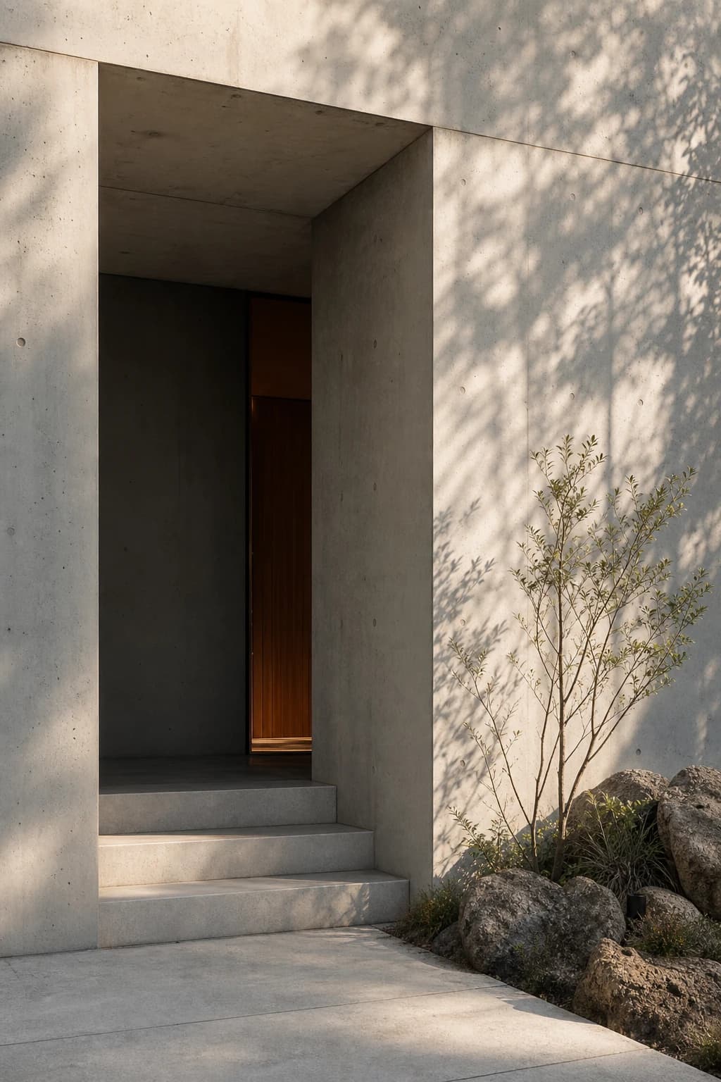 Entrance shadow