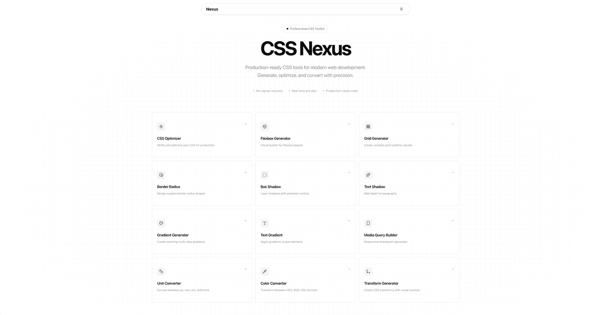 CSS Nexus version 2