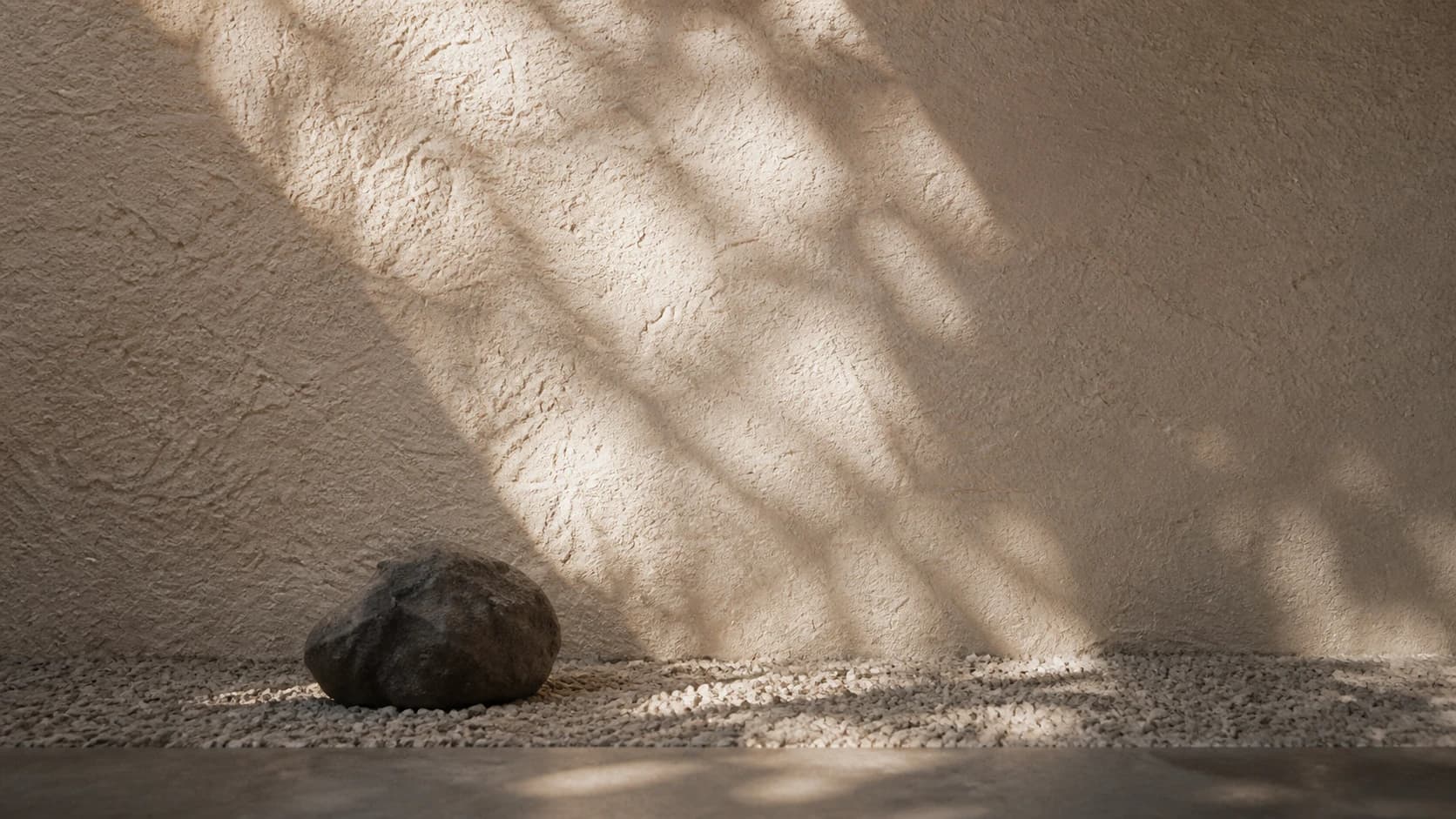 Rock and material shadow