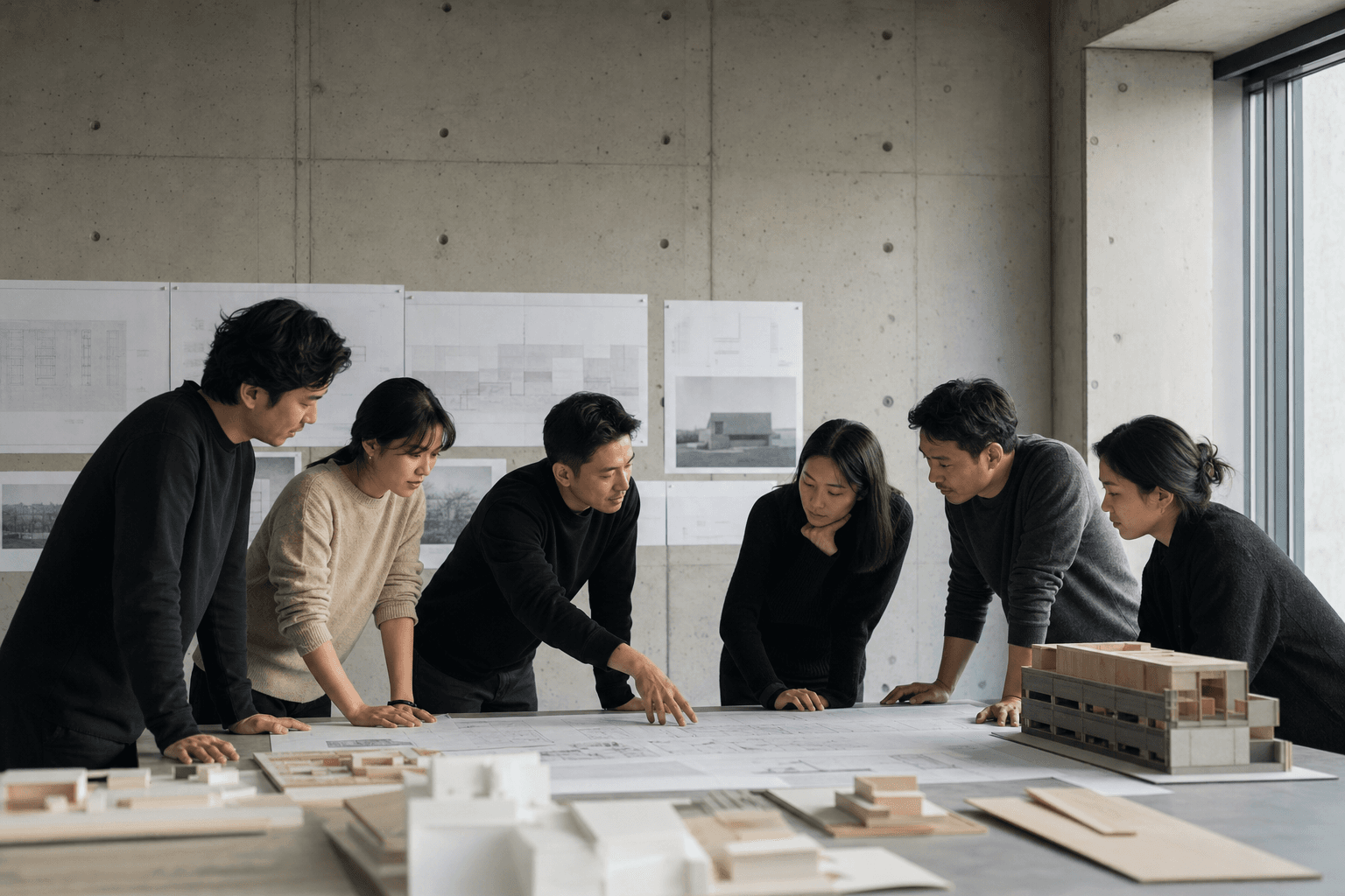 Studio team meeting