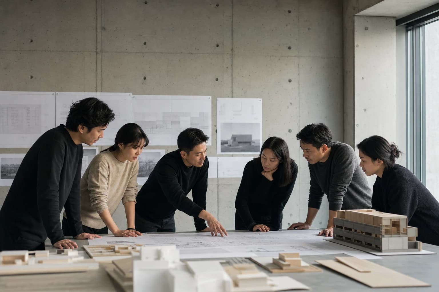 Studio team meeting